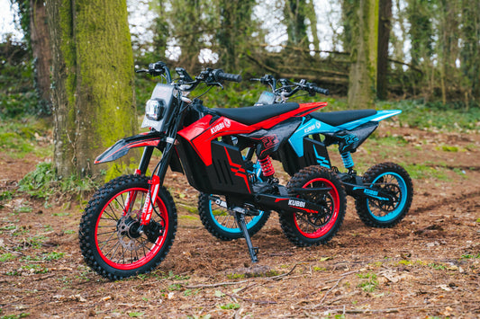 Kid riding a Kubbi electric dirt bike — choosing the right model
