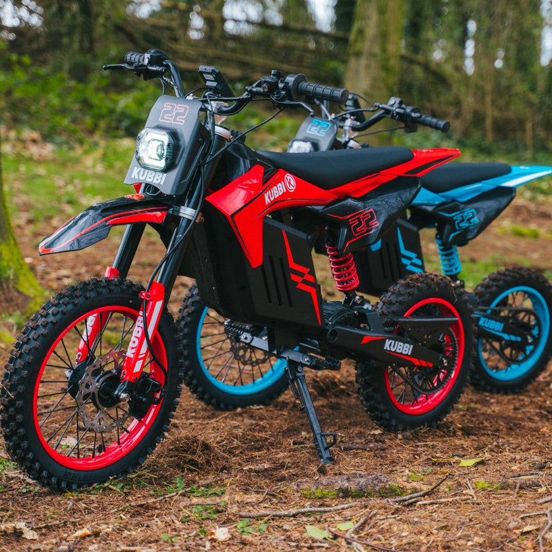 Kubbi K22 Electric Dirt Bike for teenagers, 2000W off-road motocross bike with parental speed control and 50km range