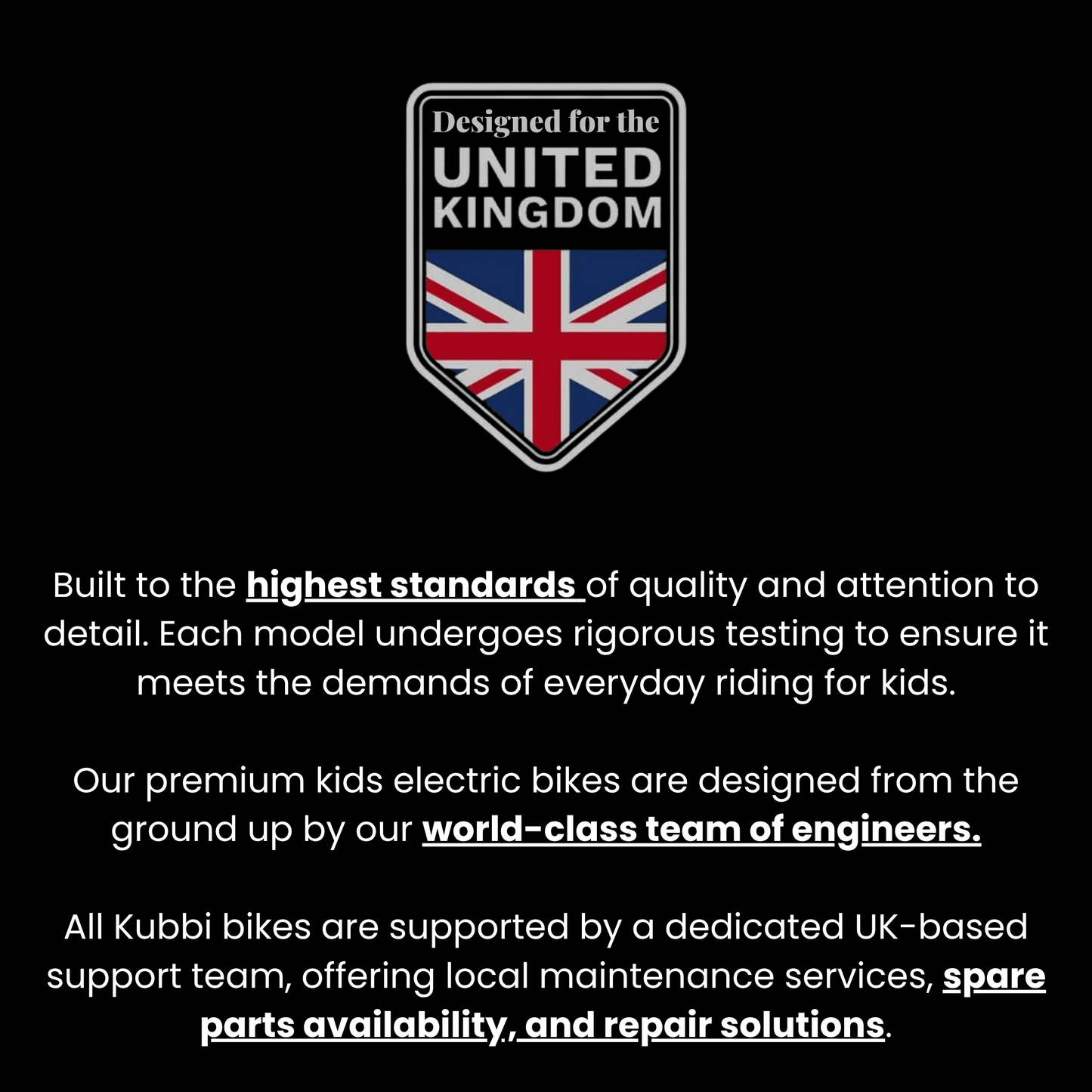 Kubbi K10 Pro electric dirt bike for teens ages 8 to 14 with 800W motor and 14-inch off-road tires