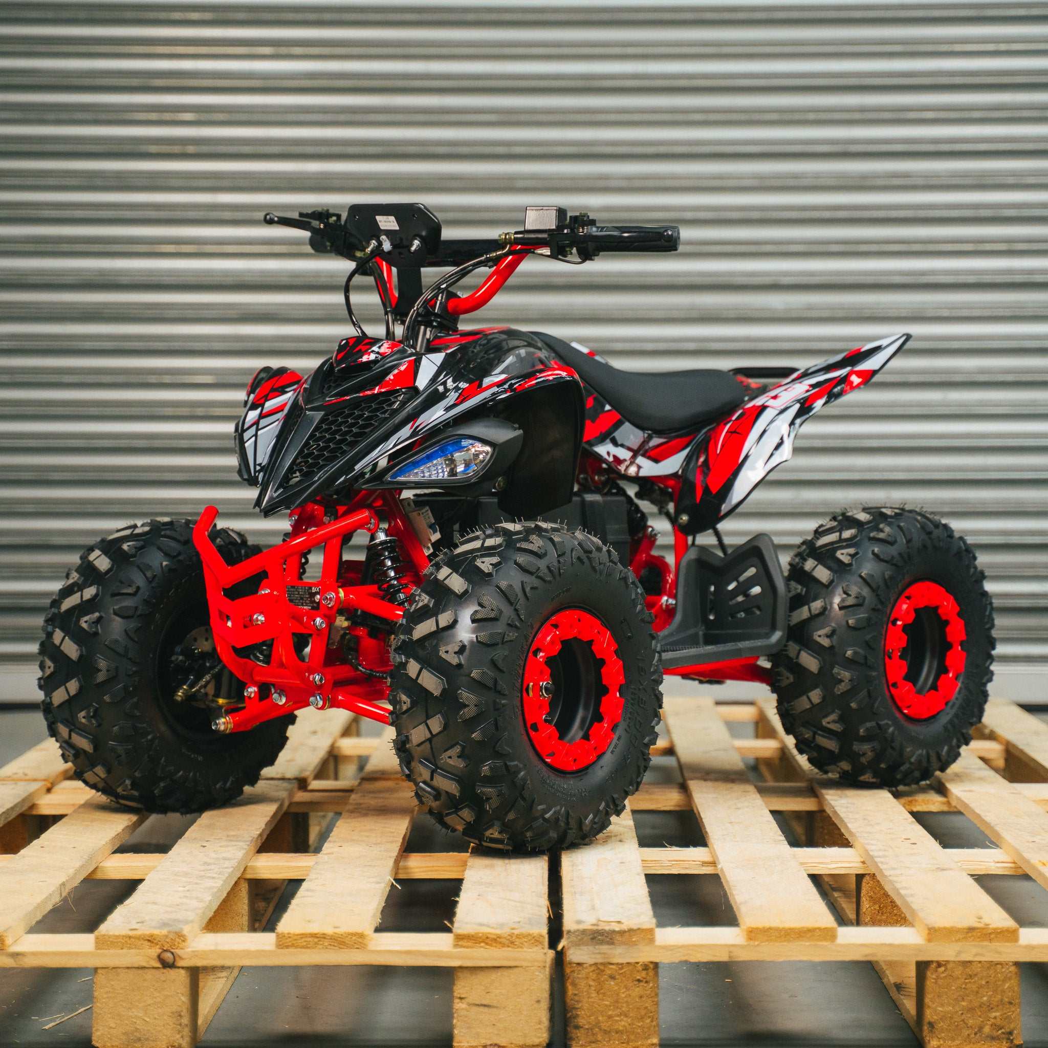 Kubbi Q19 electric quad bike for kids with 1500W motor and shaft drive system
