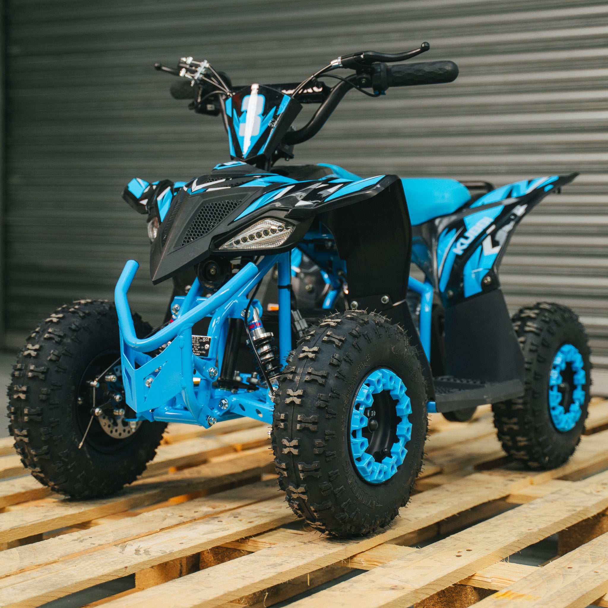 Kubbi Q3 Electric Quad Bike for Kids with 1200W motor and parental speed control