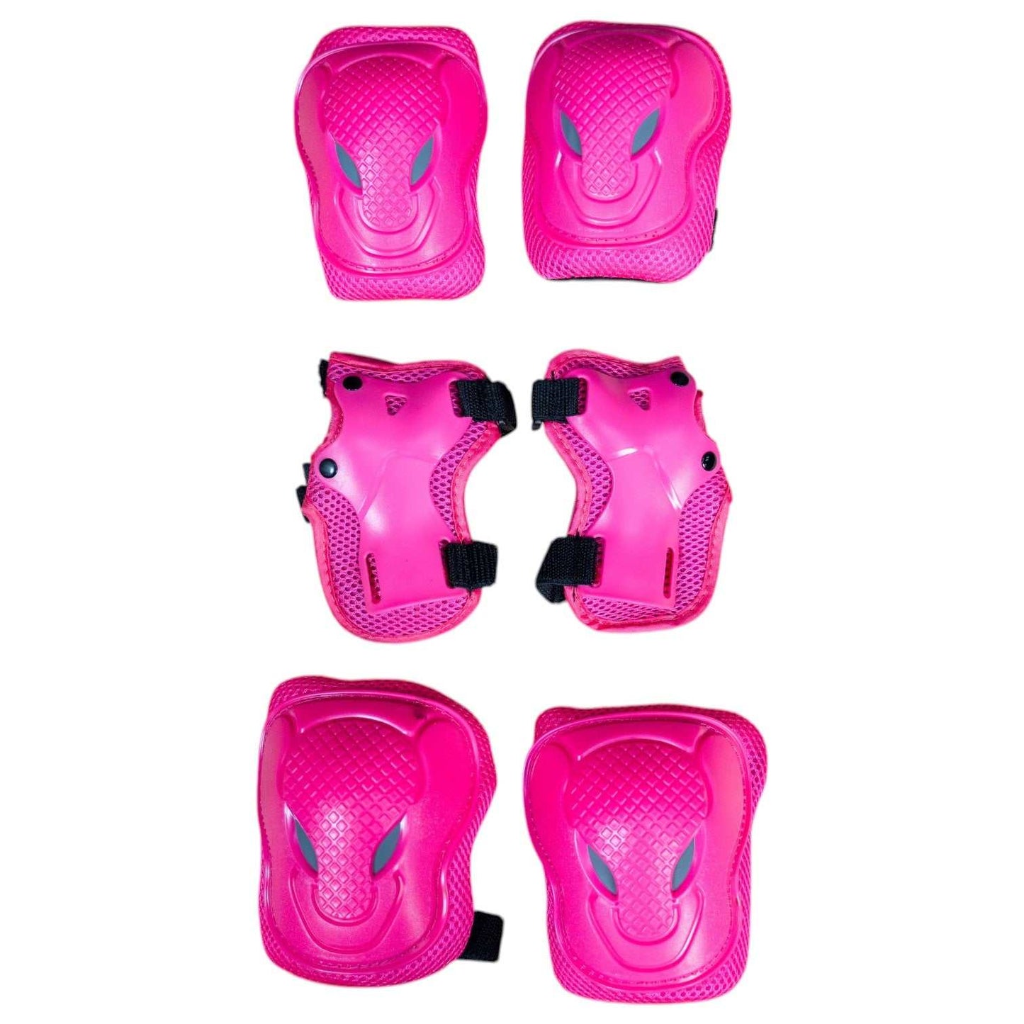 Pink kids safety pads for ages 3-13
