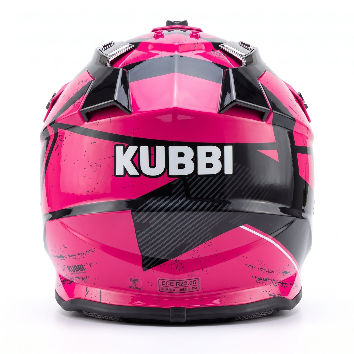Kubbi Youth Dirt Bike Helmet - Pink