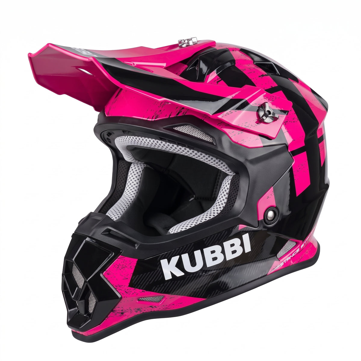Kubbi Youth Dirt Bike Helmet - Pink