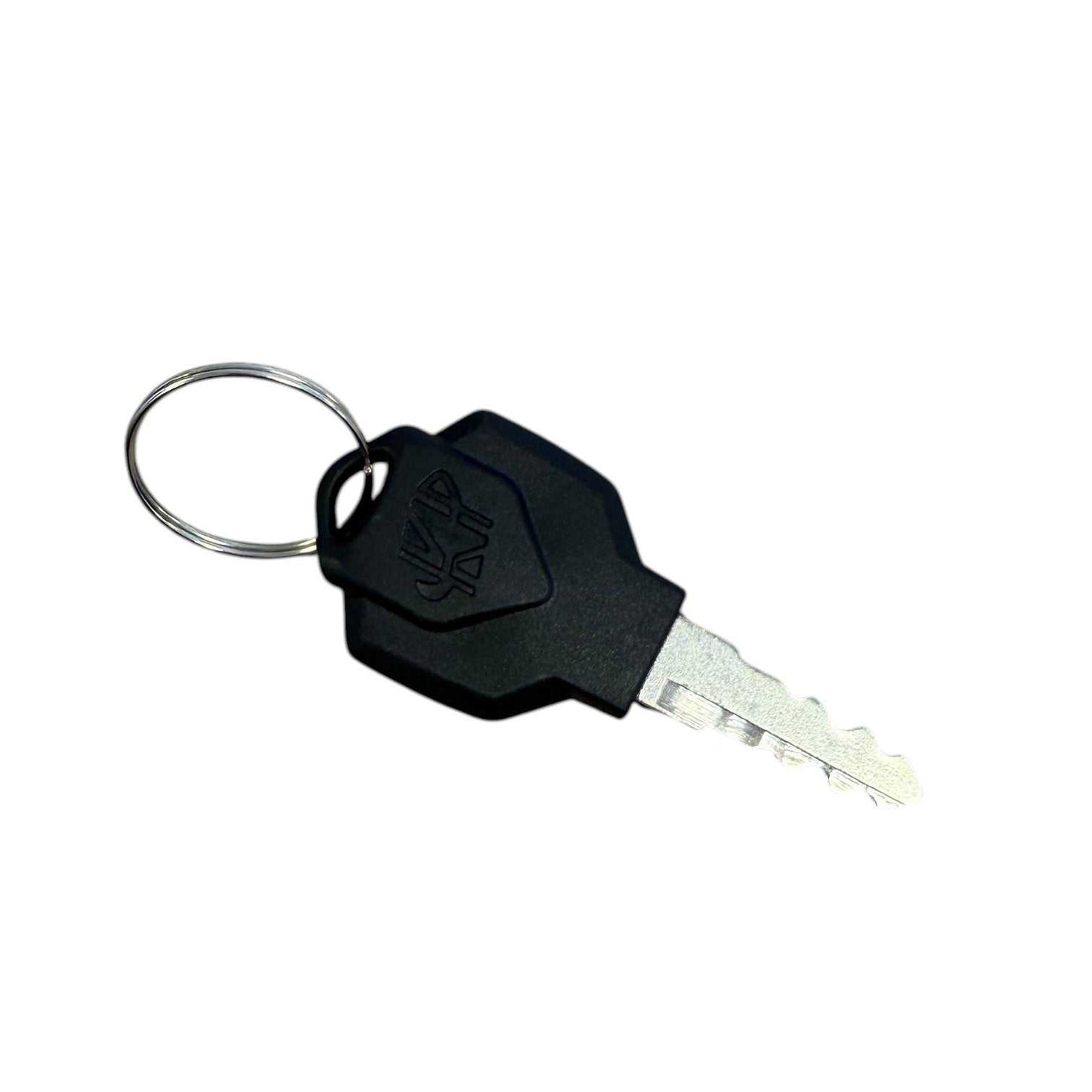 Kubbi K10 Pro bike key with black and orange design