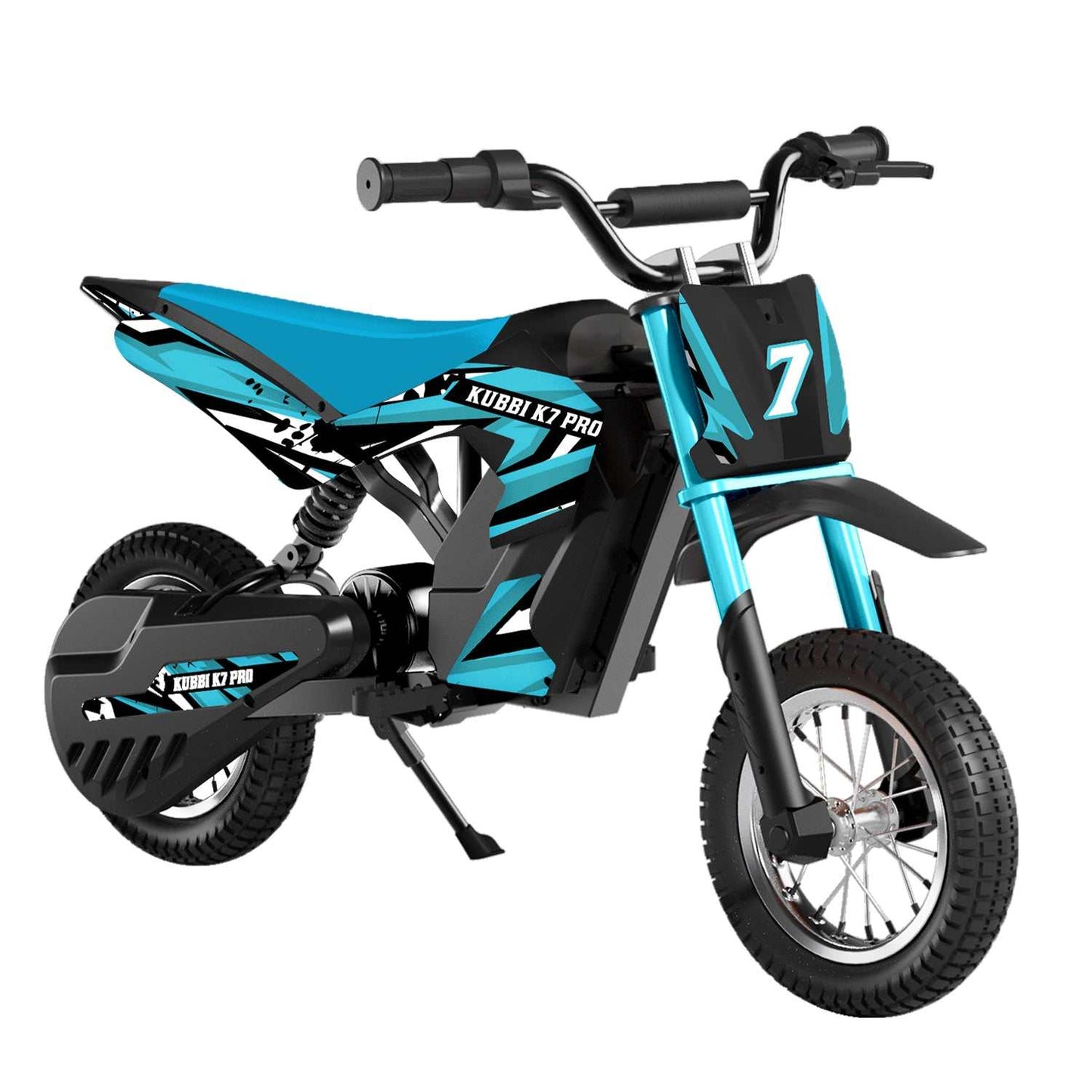 Kubbi K7 Pro Dirt Bike kids electric off-road bike ages 6-10 with 300W motor and 14-inch tyres