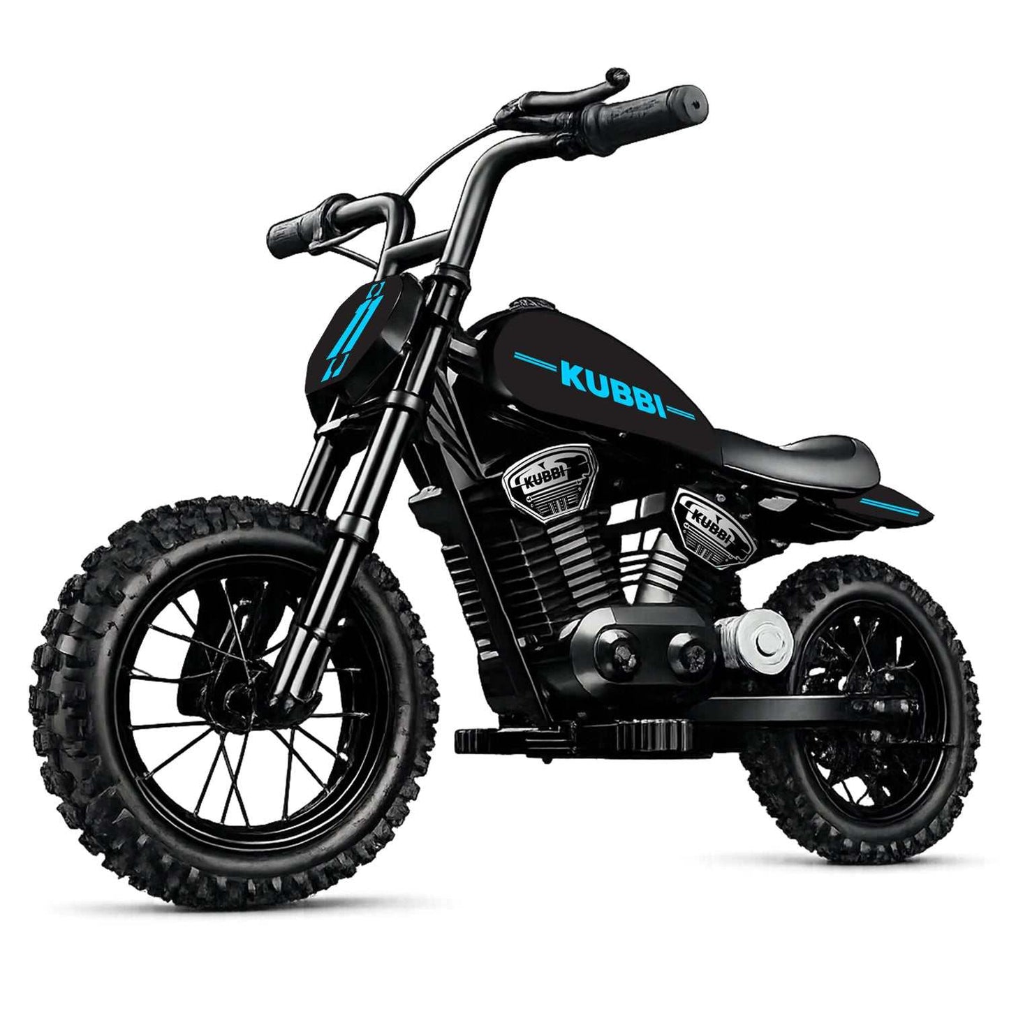 Kubbi Cruiser Electric Bike for Kids with 24V 150W motor and 12" pneumatic tires