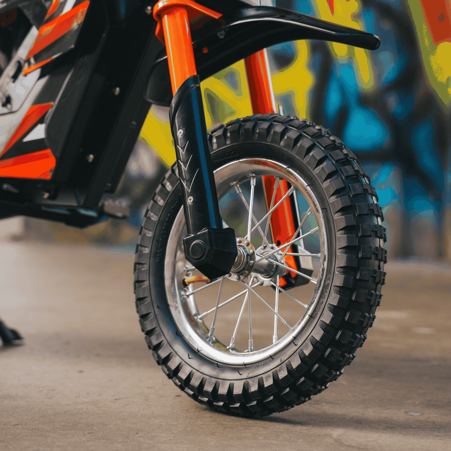 Kubbi K7 Pro Dirt Bike for kids aged 6-10 with 300W motor and off-road tyres